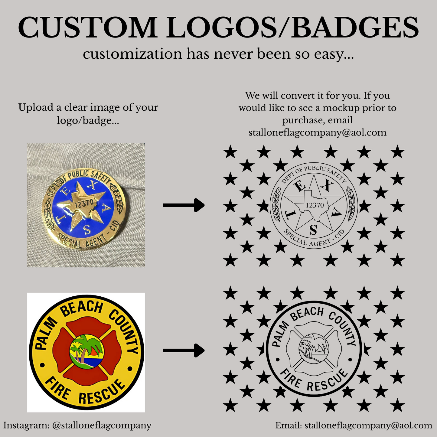 Wooden American Flag Challenge Coin Display 37x19" (Fire Department)